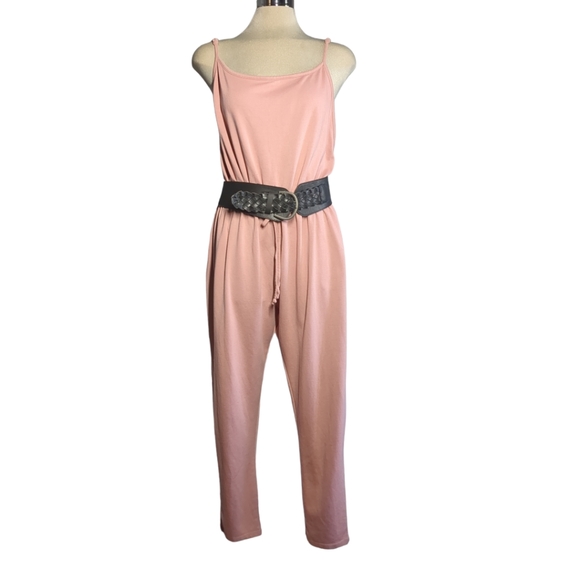 AMBIANCE cream Jumpsuit Size 1X - Picture 14 of 16